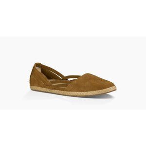 UGG Tippie Chestnut Slip On Espadrilles Flats Shoe